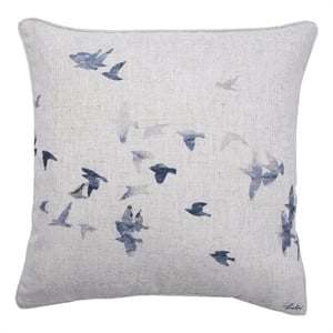 Renwil Flight 20x20&quot Square Modern Fabric Decorative Pillow in Multi-Color