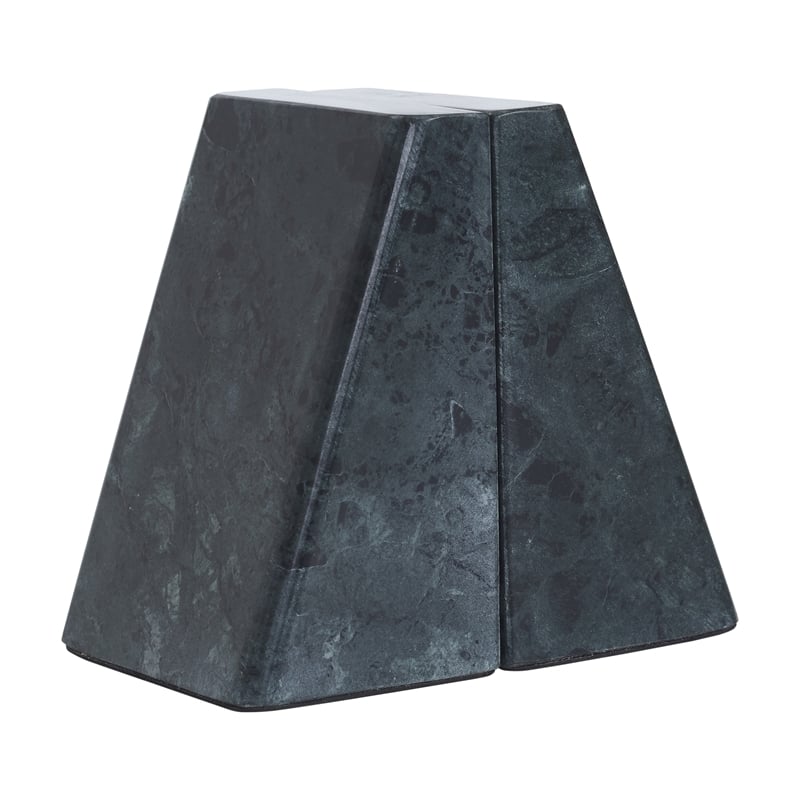 Poema Bookends Green Sanwar Marble