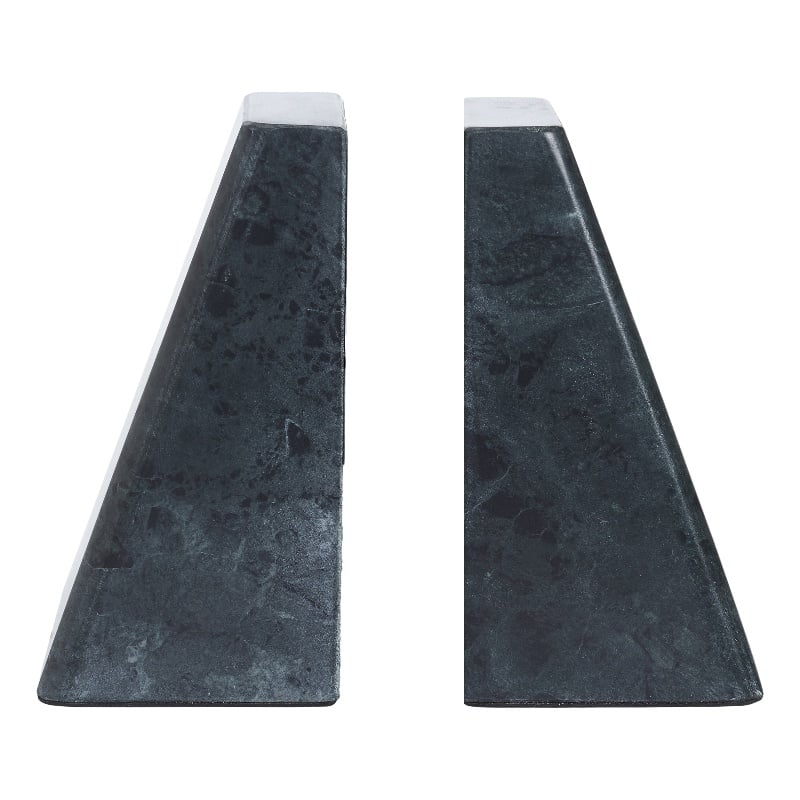 Poema Bookends Green Sanwar Marble