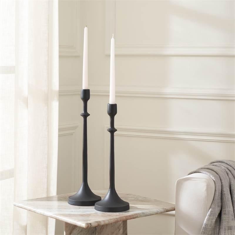 Albero Candle Holder Matte Black