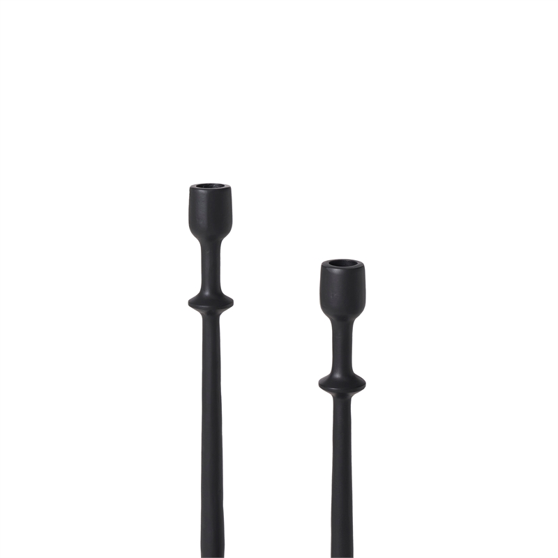 Albero Candle Holder Matte Black