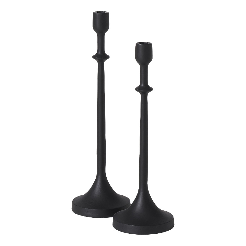 Albero Candle Holder Matte Black