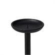 Agra Candle Holder Matte Black