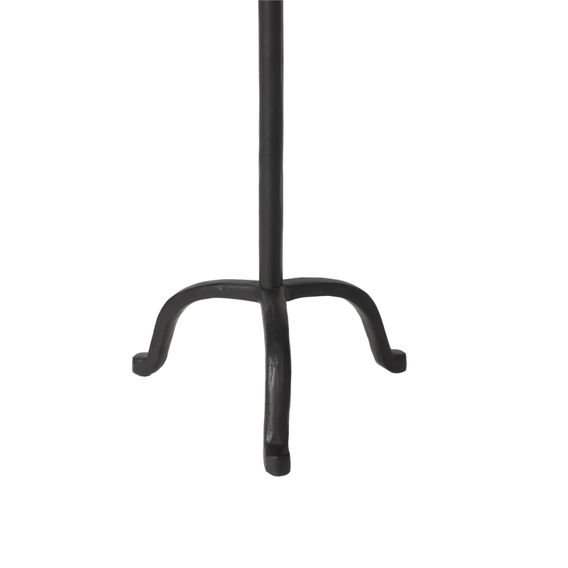 Agra Candle Holder Matte Black