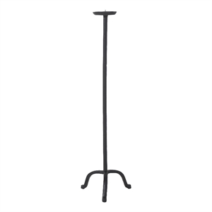 Agra Candle Holder Matte Black