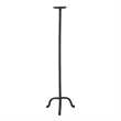Agra Candle Holder Matte Black