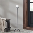 Anika Candle Holder Matte Black