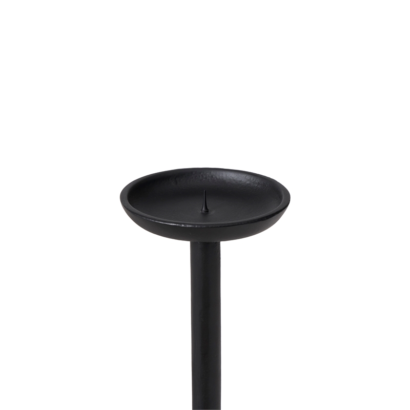 Anika Candle Holder Matte Black