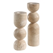 Amarena Candle Holder Natural Beige