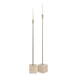 Chambers Floor Candle Holder (2 Piece Set)