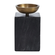 Poema Candle Holder Black Gold