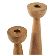 Laurier Candle Holder Light Brown