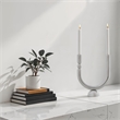 Darnay Candle Holder Gray