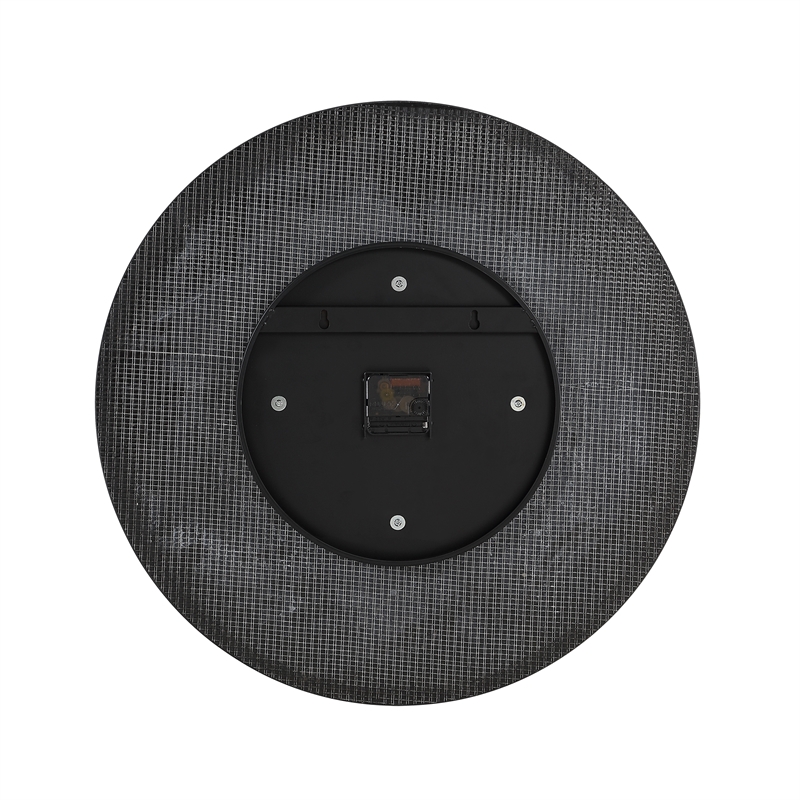 Darnay Wall Clock Black