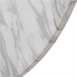 Dayton Wall Clock Honed White