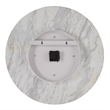 Dayton Wall Clock Honed White