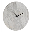 Dayton Wall Clock Honed White