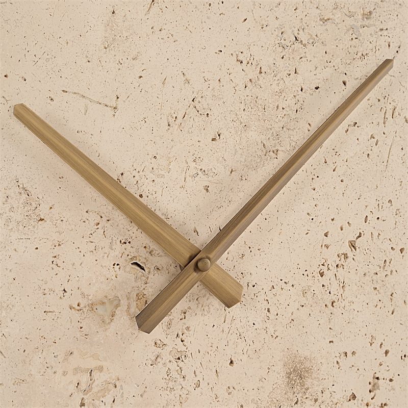Fusion Wall Clock Natural Beige