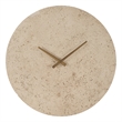 Fusion Wall Clock Natural Beige