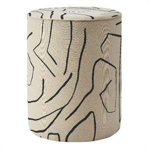 Rachelle Indoor Cotton Stool Cream