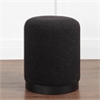 Castillo Indoor Boucle Ottoman Black
