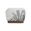 Tangle Indoor Ottoman Gray