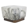 Tangle Indoor Ottoman Gray