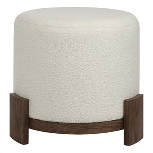 Chaves 18.0&quot Height Ottoman Off White