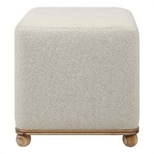 Sines 19.0&quot Height Ottoman Off White