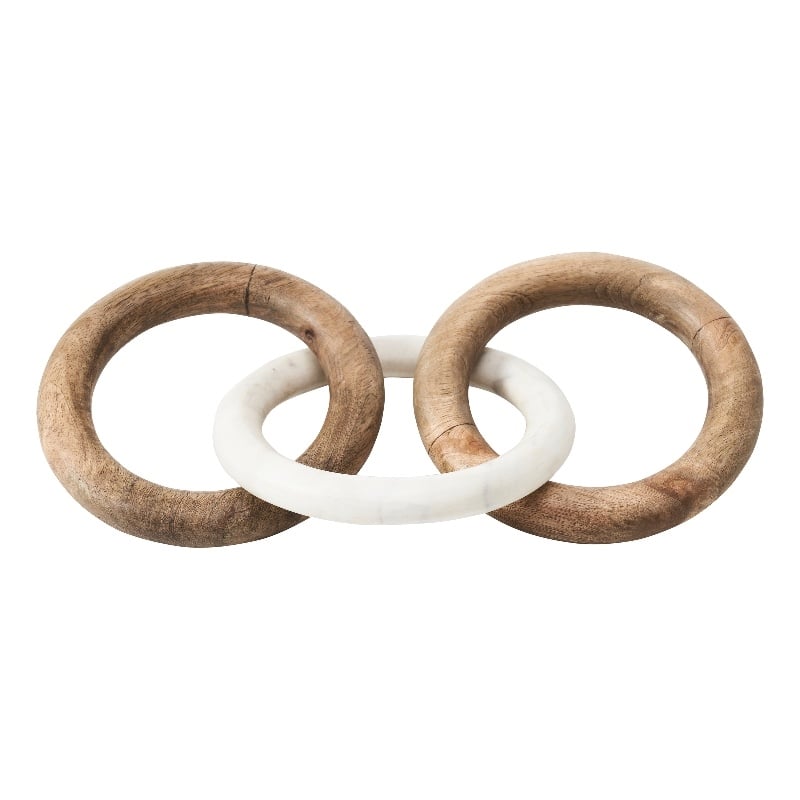 Lusine Indoor Mango Wood Decorative Object Natural Brown