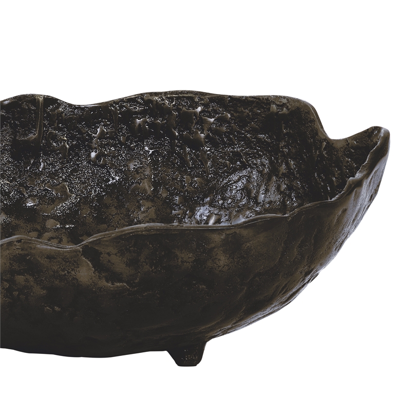 Sparta Indoor Cast Aluminum Bowl Brown