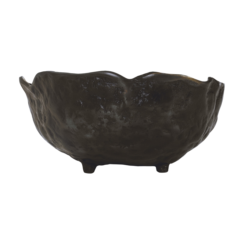 Sparta Indoor Cast Aluminum Bowl Brown