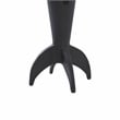 Rhodes Indoor Cast Aluminum Statue Matte Black