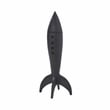 Rhodes Indoor Cast Aluminum Statue Matte Black