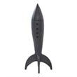Rhodes Indoor Cast Aluminum Statue Matte Black