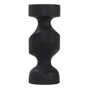 Severn Statue Mango Wood Black