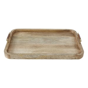 Mango Indoor Mango Wood Tray Natural Brown