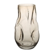 Tawny Indoor Mouth Blown Glass Glass Vase Beige