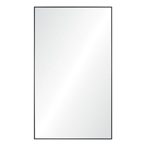 Keene 83&quot Tall Rectangle Full Length Mirror Black