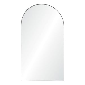 Farida 82&quot Tall Arch Full Length Mirror Black