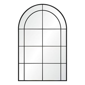 Atkinson 62&quot Tall Arch Full Length Mirror Black