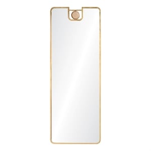 Kepler 65&quot Tall Rectangle Full Length Mirror Yellow