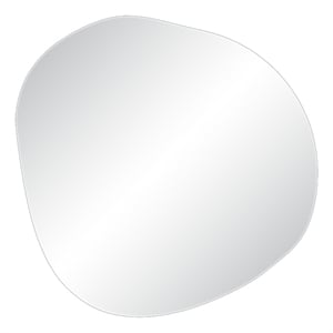 Lunaria 45&quot Tall Irregular Round Mirror