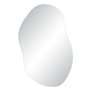 Angelonia 45&quot Tall Irregular Rectangular Oval Mirror