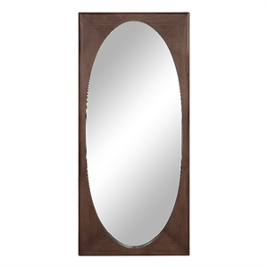 Sitia 68&quot H x 30&quot W Wall Mirror Brown