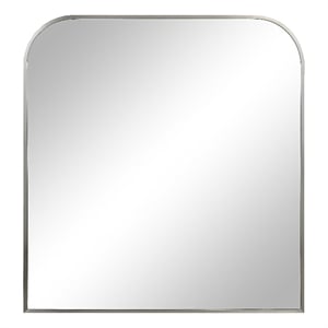 Salma 40&quot H x 38&quot W Wall Mirror Gray