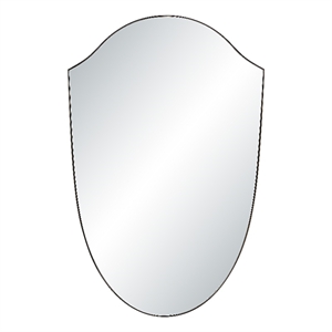 Reims 40&quot H x 26&quot W Wall Mirror Yellow