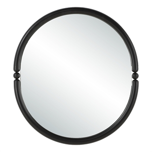 Ditto 40&quot H x 36&quot W Wall Mirror Black