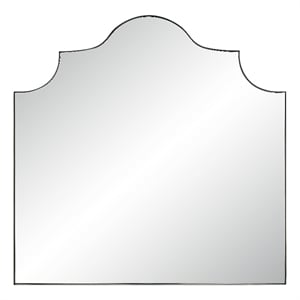 Eleanora 40&quot H x 40&quot W Wall Mirror Aged Brass
