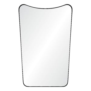 Nashua 36&quot Tall Rectangle Wall Mirror Black